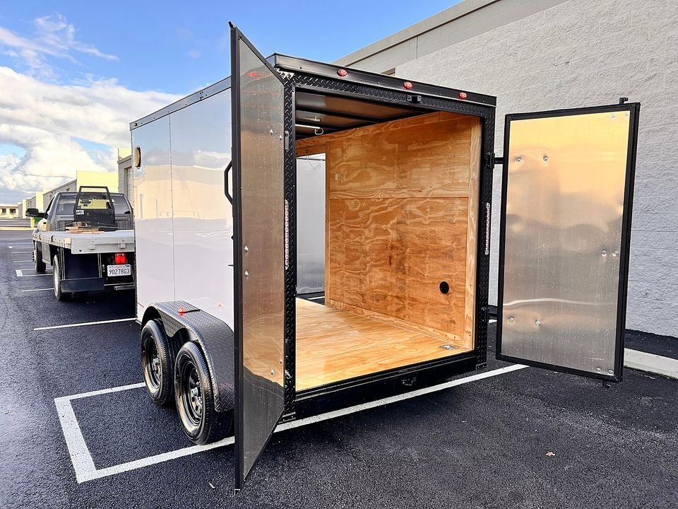 2024 NEW 6×10 TA J&C Suppliers enclosed utility cargo trailer – The ...